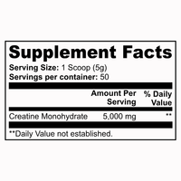 CREATINE MONOHYDRATE
